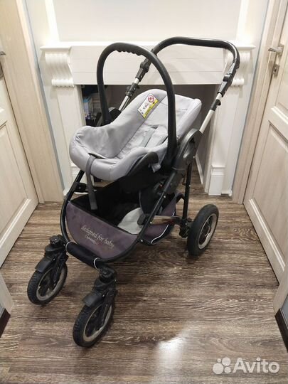 Коляска camarelo 3 в 1 Q sport