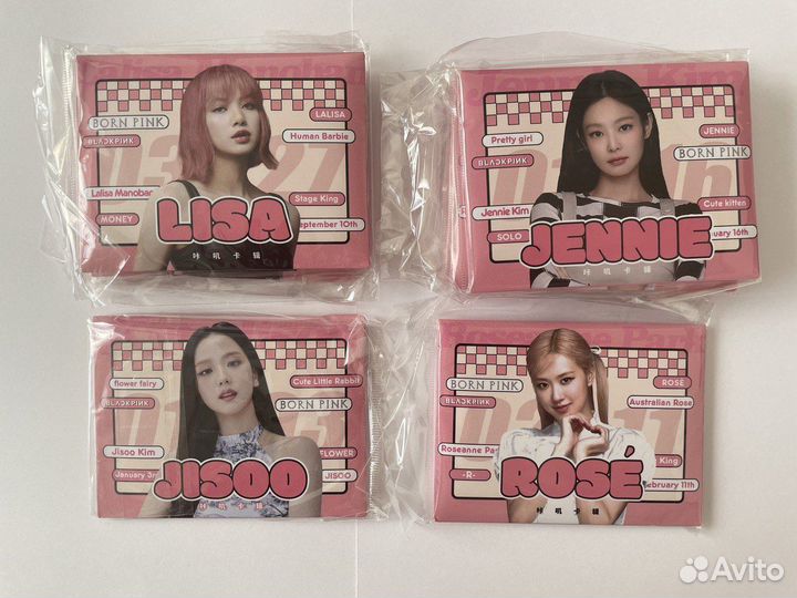 Набор с картами блэкпинк blackpink