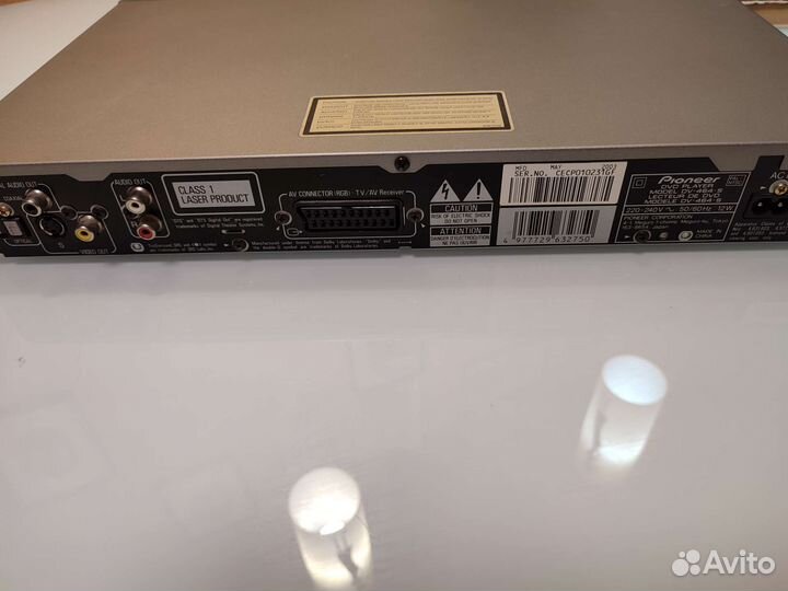 Dvd плеер pioneer dv-464