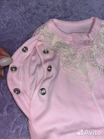 Кокон для новорожденных с шапочкой нарядный