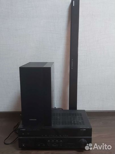 Домашний кинотеатр samsung + yamaha