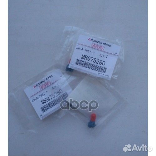 Лампочка пpибоpной панели 3W кpасная MR975280 M