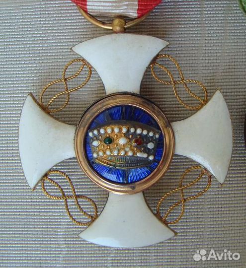 Италия. Колодка ветерана пмв из 4-х наград