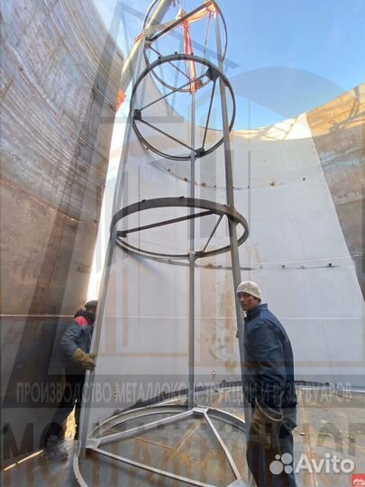 Резервуар Горизонтальный Стальной ргс-100 v3