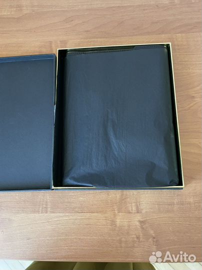 Блокнот в натуральной коже и ручка