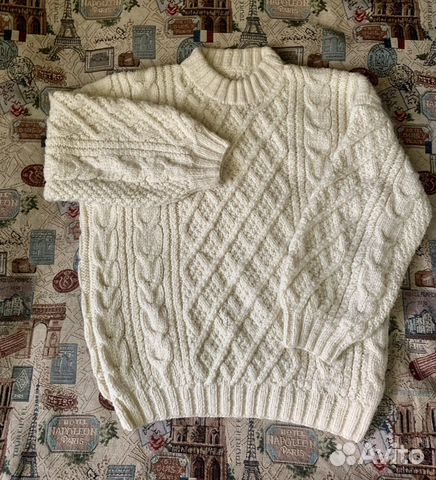 Свитер/пуловер вязаный