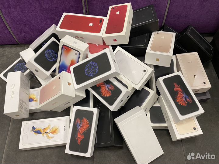 Продам коробки Apple iPhone, все коробки рст/EAC