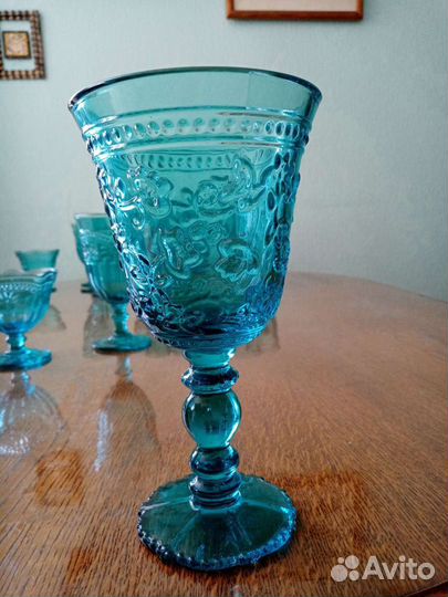 Фужеры и креманки, блюда, тарелки. Набор. 26 предм