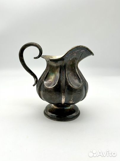 Молочник большой, серебро 84 проба. Вес 184,3 гр