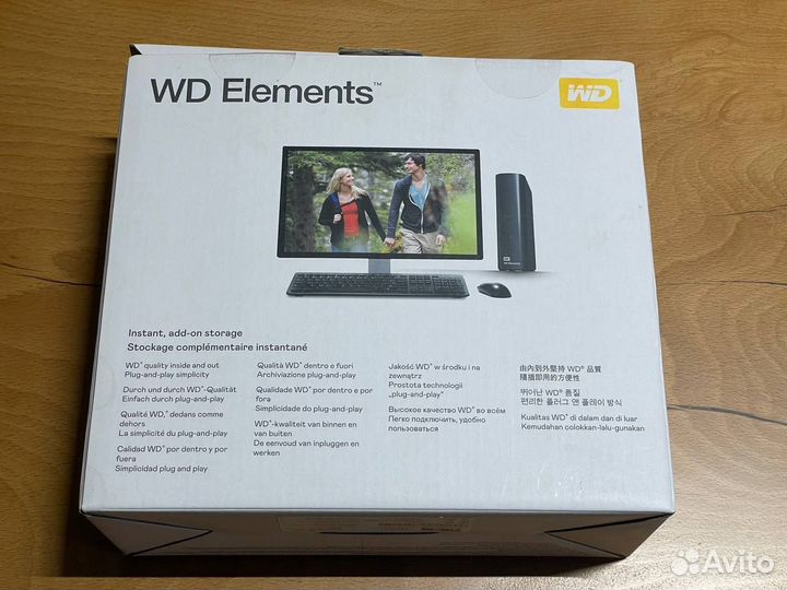 Оригинал Wеstеrn Digitаl WD Elements Dеsktор 6тб