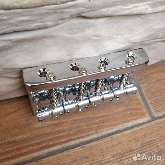 Новый бридж для бас-гитары под 4 струны типа Gotoh