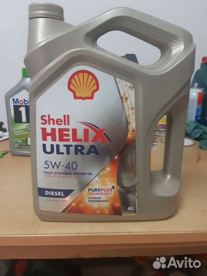 Масло моторное Shell Helix Ultra Diesel 5W40 4л