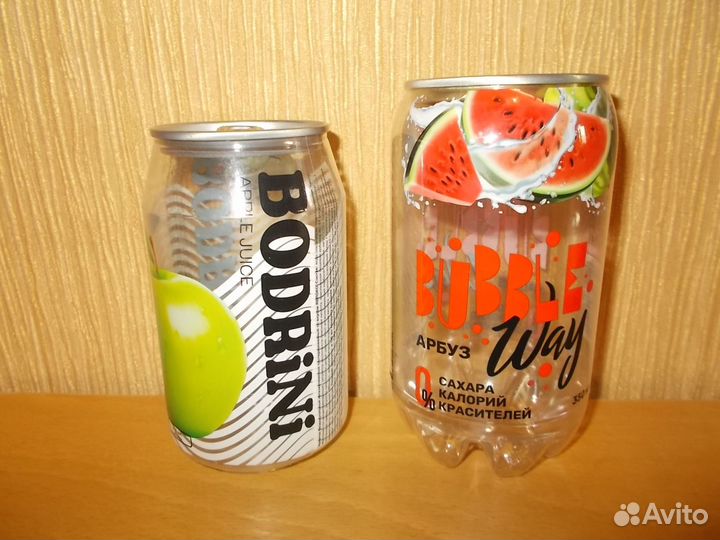 22 шт. банки от газировки