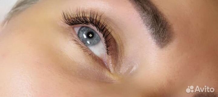 Наращивание ресниц на дому
