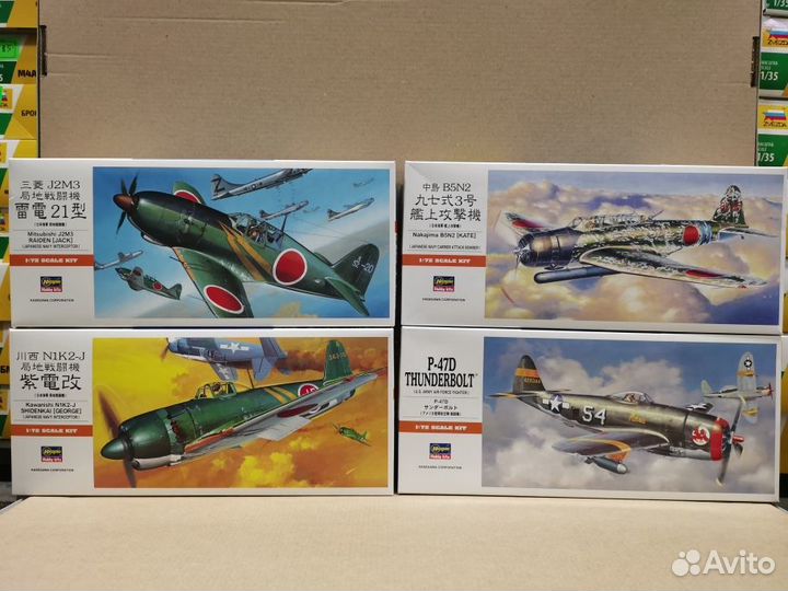 Сборные модели самолетов hasegawa 1 72 A