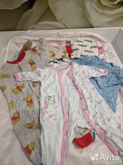 Детские вещи пакетом от 0 до года
