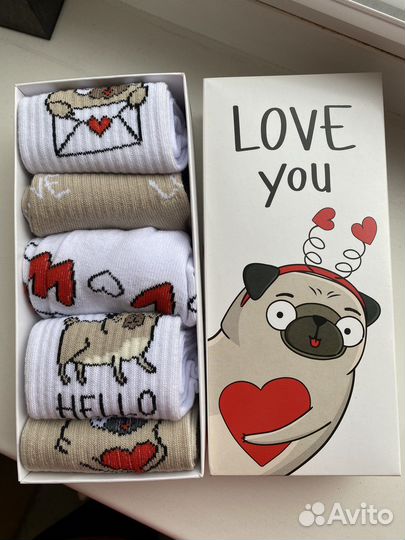 Носки женские набор подарочный