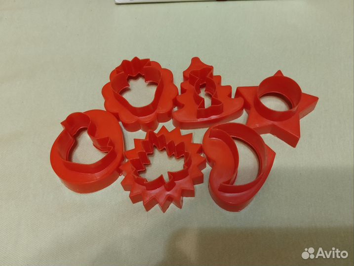 Формочки для теста-пластилина, 33шт