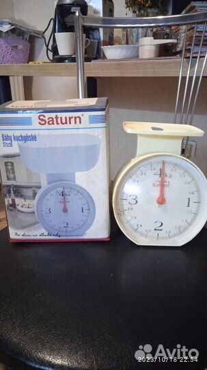 Бытовые весы кухонные механические