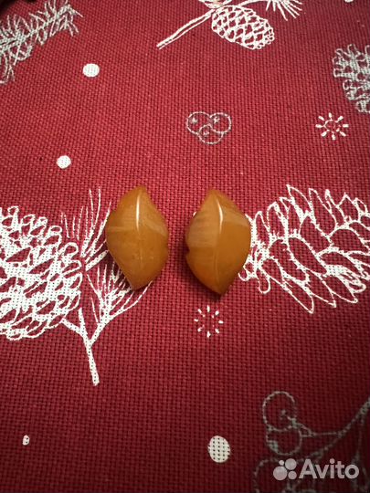 Серьги клипсы СССР