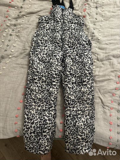 Полукомбинезон 134 button blue