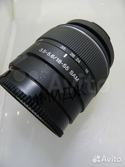 Объектив Sony 18-55mm SAM A-mount б/у