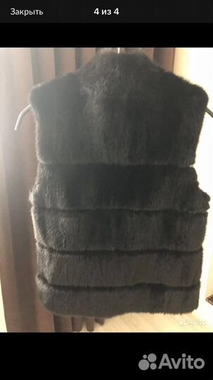 Жилетка женская норка