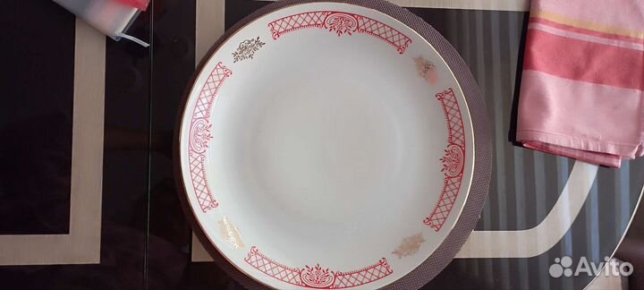 Тарелка большая СССР