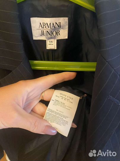 Пиджак armani 11 лет