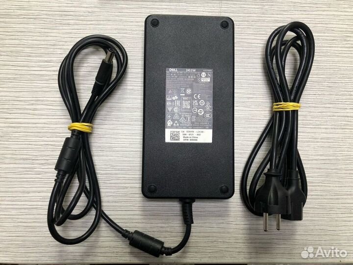 Оригинальная зарядка dell 19.5V 12.31A 240W