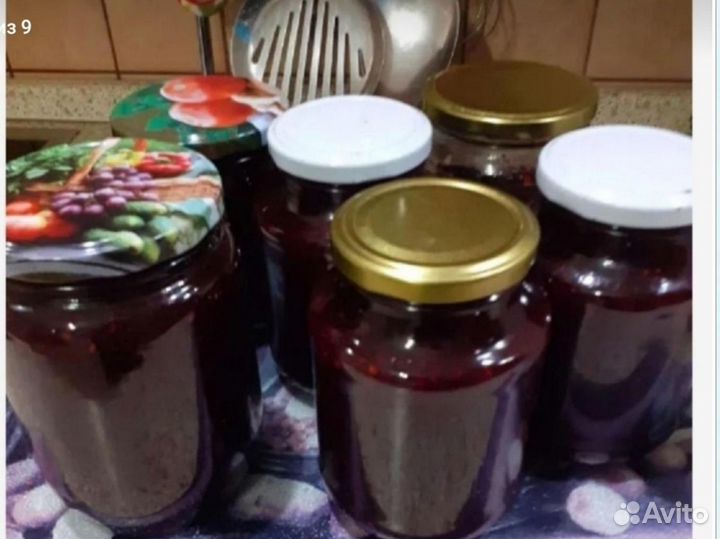 Варенье разное, с/капуста, черноплодка сушеная