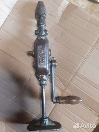 Дрель ручная Польская Рубанок Коловорот СССР