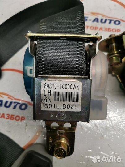 Ремень безопасности задний Hyundai Getz 1.4 G4EE