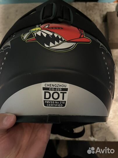 Шлем кросс эндуро