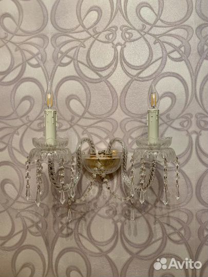 Бра хрусталь