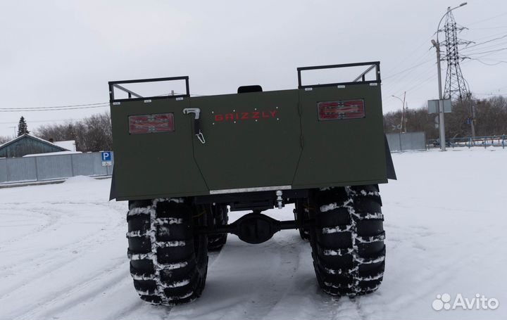 Переломка Grizzly (Снегоход - Болотоход)