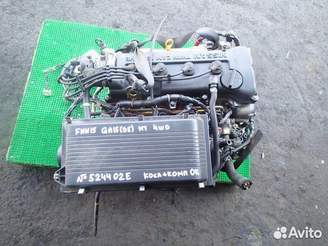 Двигатель Nissan Wingroad WFY10 ga15de