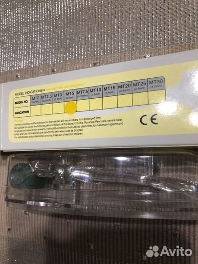 Мезороллер 0,5 мм, 1 мм, 1,5 мм