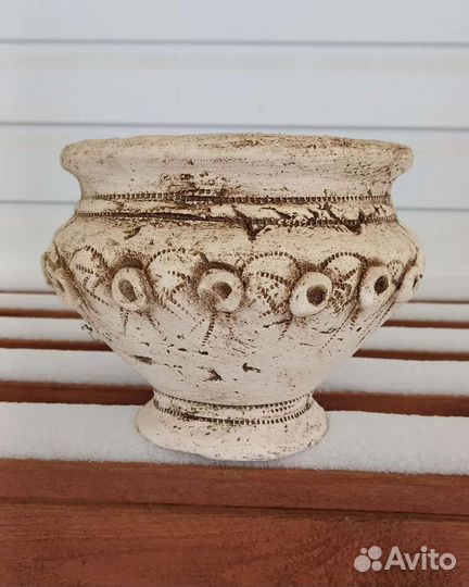 Кашпо из шамота