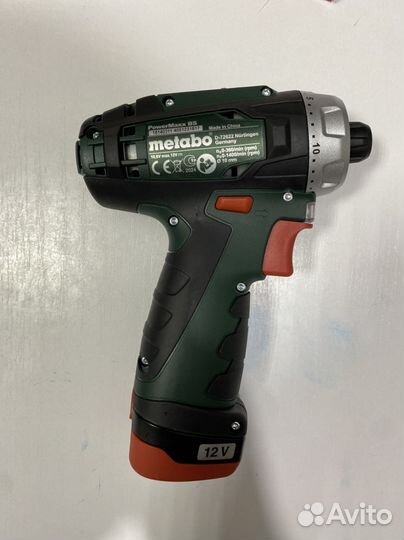 Metabo powermax шуруповёрт