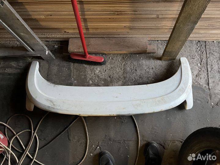 Спойлер на chevrolet lanos