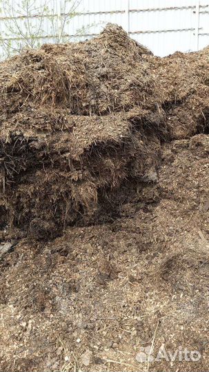 Конской навоз, подстилка. Самовывоз или доставка