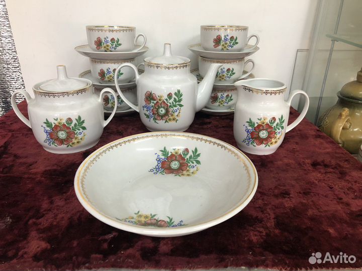 Чайный сервиз СССР рига