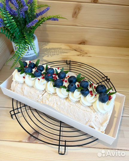 Меренговый рулет