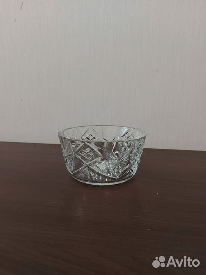 Хрустальная конфетница салатница разные