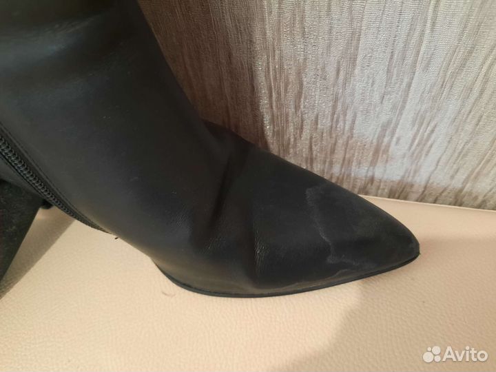 Сапоги женские 39 размер натуральная кожа