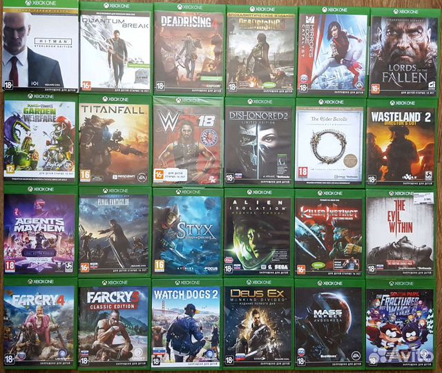 Xbox one Игры
