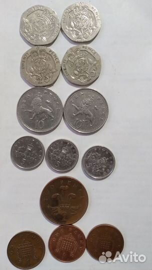 Монеты великобритании одним лотом