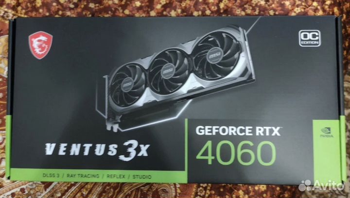 Видеокарта MSI nvidia GeForce RTX 4060