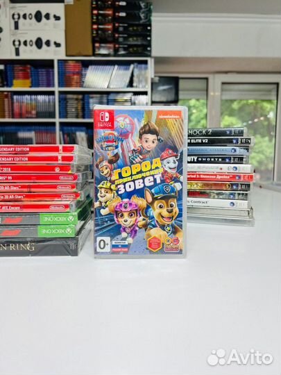 Nintendo Щенячий патруль Город приключений зовёт